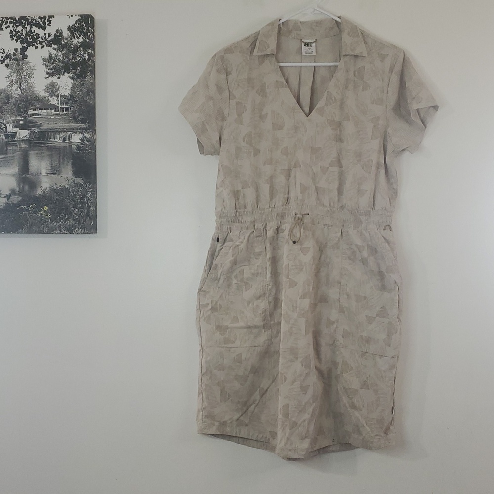 Rei Co-Op Trailmade Dress Size Large Twilight Sun Washed Stone